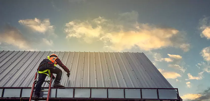 Commercial Built-Up Roof Installation in Lockport