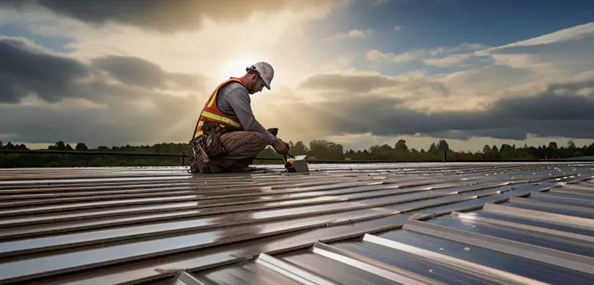 Commercial Roof Restoration in Lockport