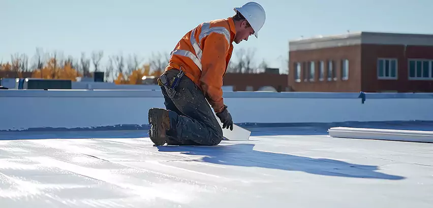 Commercial Roof Coating in Lockport