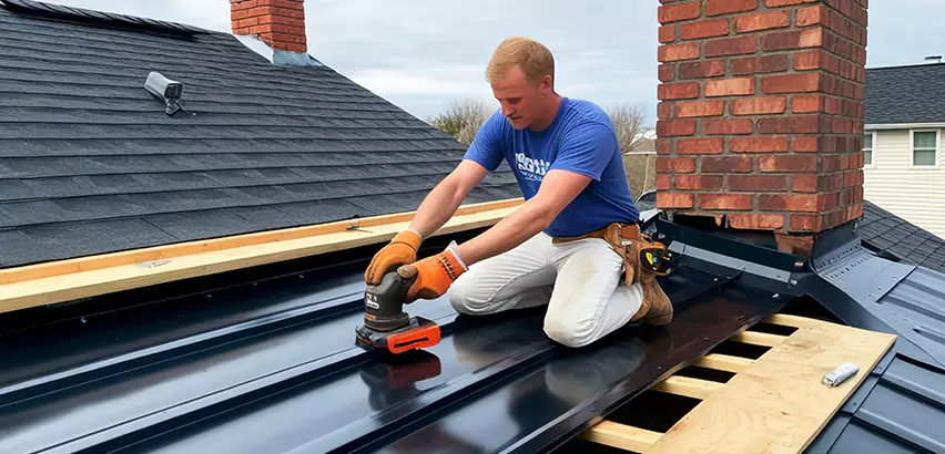 Metal Roof Leak Repair in Lockport
