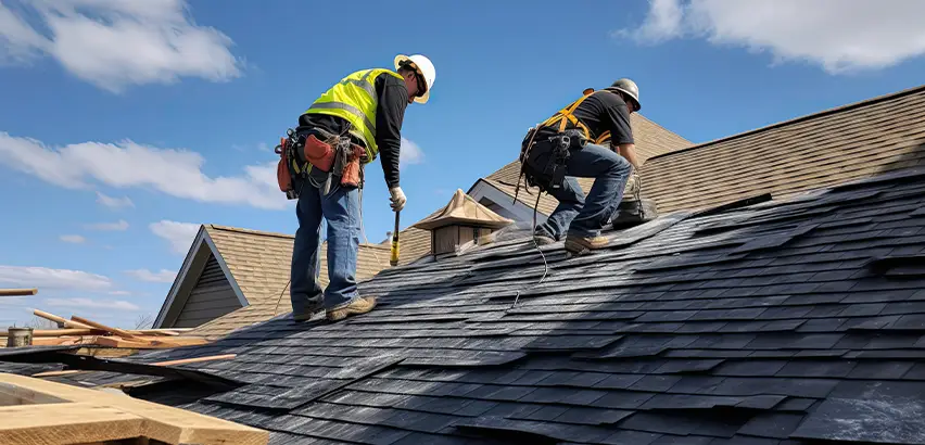Shed Gutter Installation in Lockport