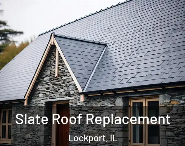  Slate Roof Replacement Lockport, IL